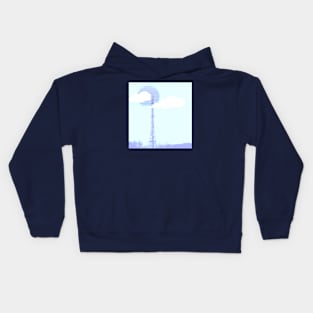 Vapor Tower light Kids Hoodie